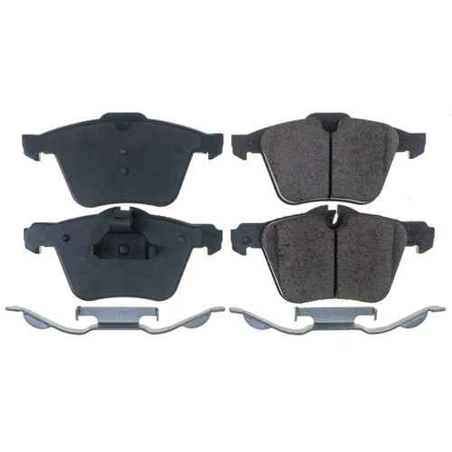 PowerStop 17-1240 - Power Stop 06-08 Jaguar S-Type Front Z17 Evolution Ceramic Brake Pads w/Hardware