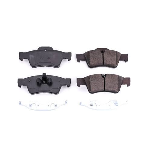 PowerStop 17-1122 - Power Stop 2011 Mercedes-Benz G55 AMG Rear Z17 Evolution Ceramic Brake Pads w/Hardware