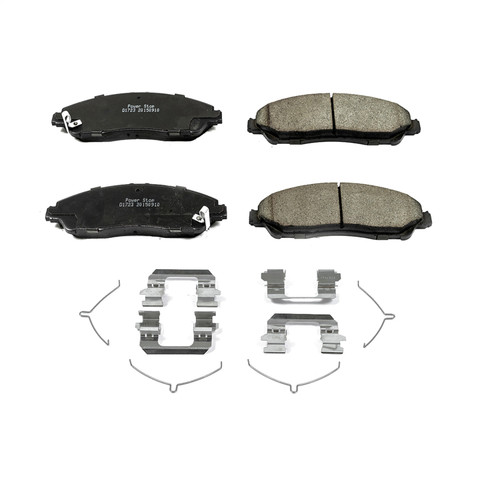 PowerStop 17-1723 - Power Stop 14-17 Acura MDX Front Z17 Evolution Ceramic Brake Pads w/Hardware