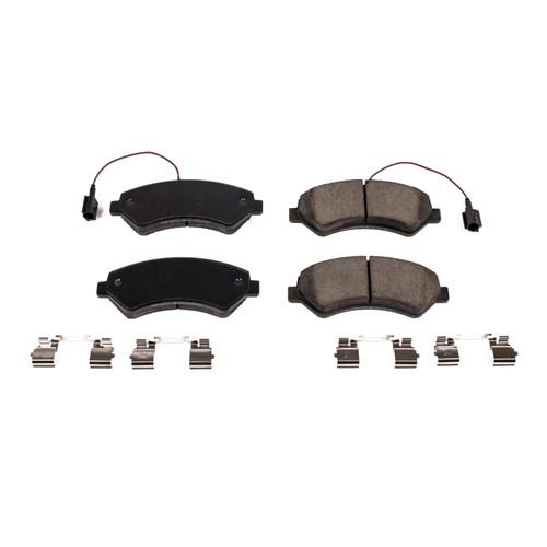 PowerStop 17-1540 - Power Stop 2019 Ram ProMaster 1500 Front Z17 Evolution Ceramic Brake Pads w/Hardware