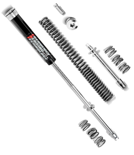 Progressive Suspension 31-4011 - Progressive 17-Up FLH/FLT (All Except FLHTKL) Monotube Fork Cart Kit 2in Over
