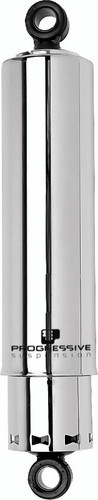 Progressive Suspension 412-4029C - Progressive Harley 412 Series Shocks 13.5in - Chrome