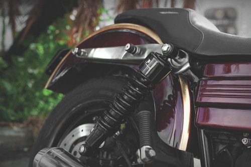 Progressive Suspension 412-4083B - Progressive Harley 412 Series Shocks 13.5in - Black