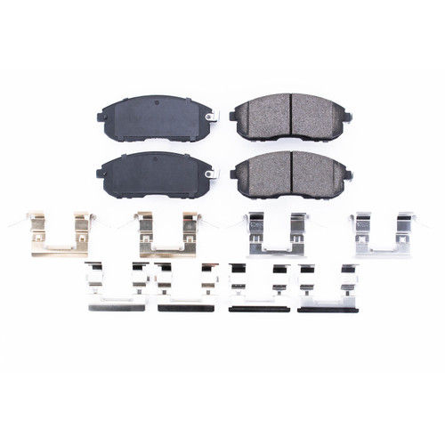 PowerStop 17-815 - Power Stop 03-05 Infiniti G35 Front Z17 Evolution Ceramic Brake Pads w/Hardware