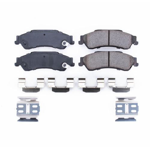 PowerStop 17-729 - Power Stop 97-05 Chevrolet Blazer Rear Z17 Evolution Ceramic Brake Pads w/Hardware