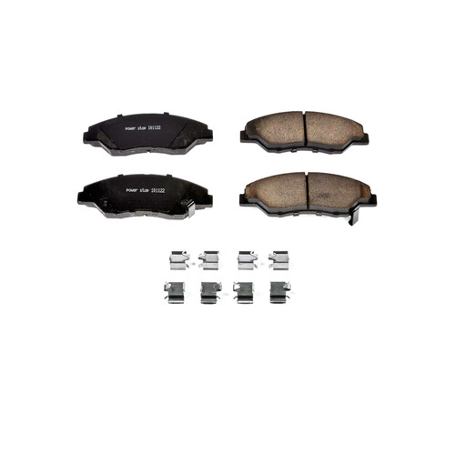 PowerStop 17-774 - Power Stop 98-02 Kia Sportage Front Z17 Evolution Ceramic Brake Pads w/Hardware