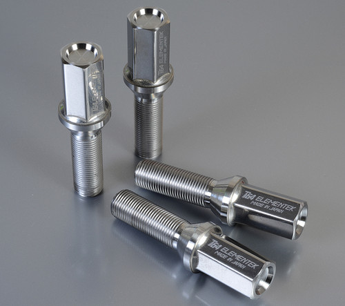 Project Kics WTI352820 - 14X1.25 Ti64 Elementek Titanium Lug Bolt - 20 PCS