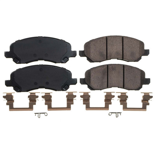 PowerStop 17-866N - Power Stop 2021 Mitsubishi Outlander Sport Front Z17 Evo Ceramic Brake Pads w/Hardware