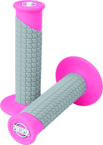 ProTaper 021671 - Clamp-On Pillow Top Grips - Neon Pink/Gray ProTaper 021671 - Clamp-On Pillow Top Grips - Neon Pink/Gray
