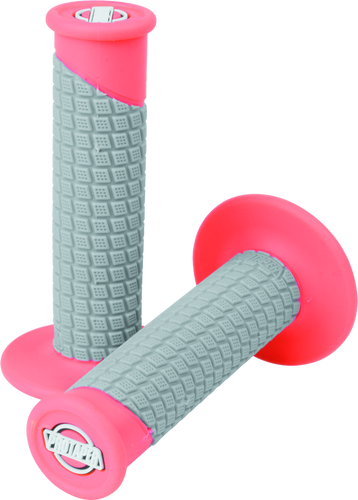ProTaper 021676 - Clamp-On Pillow Top Grips - Neon Red/Gray ProTaper 021676 - Clamp-On Pillow Top Grips - Neon Red/Gray