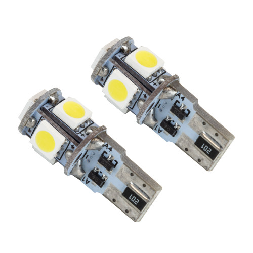 ORACLE Lighting 4801-001 - T10 5 LED 3 Chip SMD Bulbs (Pair) - Cool White