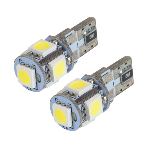ORACLE Lighting 4801-001 - T10 5 LED 3 Chip SMD Bulbs (Pair) - Cool White