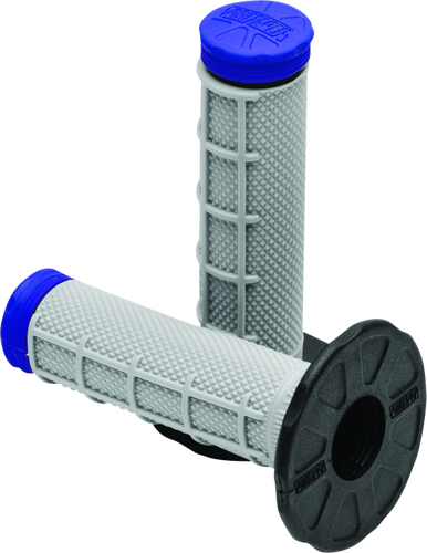 ProTaper 024861 - Tri Density MX 1/2 Waffle Grips - Blue