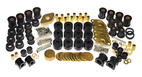 Prothane 1-2017-BL - 07-11 Jeep Wrangler Total Kit - Black