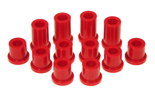 Prothane 18-1004 - 79-85 Toyota Truck 2/4wd Front Spring & Shackle Bushings - Red