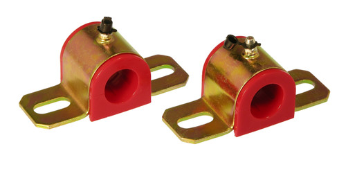 Prothane 19-1177 - Universal Greasable Sway Bar Bushings - 1in - Type B Bracket - Red