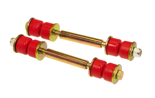 Prothane 19-424 - Universal End Link Set - 4 5/8in Mounting Length - Red