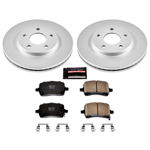 PowerStop CRK1448 - Power Stop 08-11 Chevrolet HHR Front Z17 Evolution Geomet Coated Brake Kit