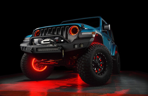 ORACLE Lighting 5818-333 - Bluetooth + RF Underbody Rock Light Kit - 4 PCS - ColorSHIFT