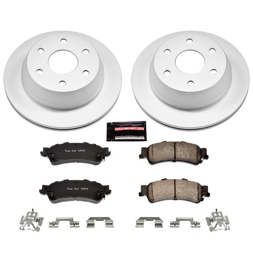 PowerStop CRK2018 - Power Stop 03-05 Chevrolet Astro Rear Z17 Evolution Geomet Coated Brake Kit
