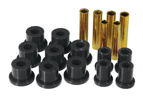 Prothane 7-1014-BL - 67-70 GM 4wd Front Spring & Shackle Bushings - Black