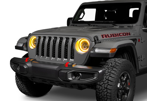 ORACLE Lighting 5769J-332 - Jeep Wrangler JL/Gladiator JT 7in. High Powered LED Headlights (Pair) - Dynamic