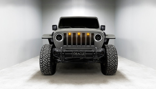 ORACLE Lighting 5769J-332 - Jeep Wrangler JL/Gladiator JT 7in. High Powered LED Headlights (Pair) - Dynamic