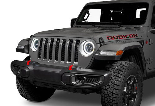 ORACLE Lighting 5769J-332 - Jeep Wrangler JL/Gladiator JT 7in. High Powered LED Headlights (Pair) - Dynamic