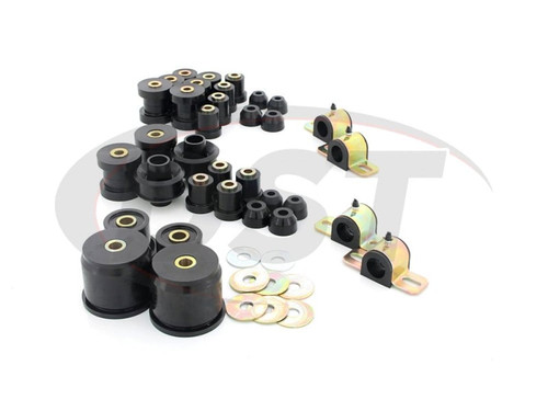 Prothane 8-2022-BL - 99-09 Honda S2000 Total Kit - Black