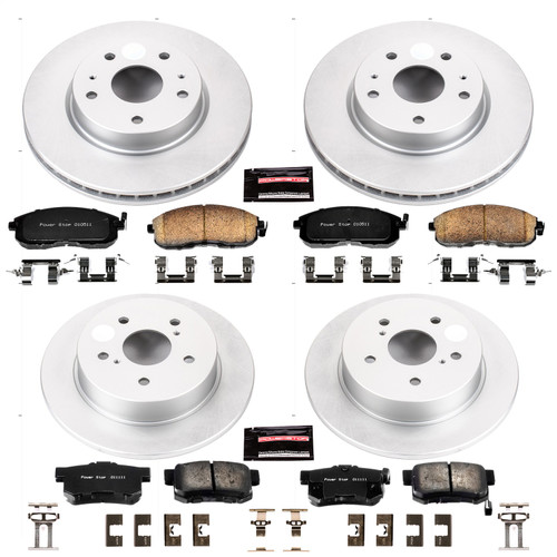 PowerStop CRK5888 - Power Stop 07-13 Suzuki SX4 Front & Rear Z17 Evolution Geomet Coated Brake Kit PowerStop CRK5888 - Power Stop 07-13 Suzuki SX4 Front & Rear Z17 Evolution Geomet Coated Brake Kit
