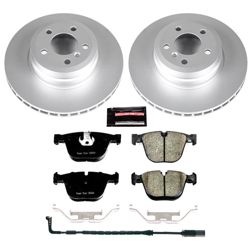 PowerStop CRK5985 - Power Stop 07-15 BMW X5 Rear Z23 Evolution Sport Coated Brake Kit