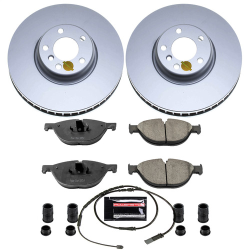 PowerStop CRK6026 - Power Stop 10-17 BMW 535i GT Front Z23 Evolution Sport Coated Brake Kit