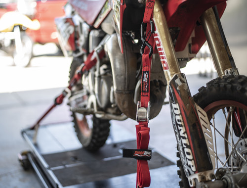 PRP Seats 13801-2 - PRP Cam-Lock 1in.x10ft. Tie Down with Snap S Hooks and Soft Tie - Black - Pr