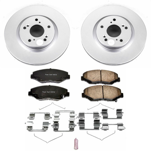 PowerStop CRK6488 - Power Stop 12-16 Honda CR-V Front Z17 Evolution Geomet Coated Brake Kit