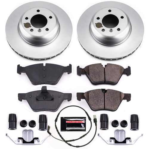 PowerStop CRK6578 - Power Stop 09-10 BMW Z4 Front Z23 Evolution Sport Coated Brake Kit