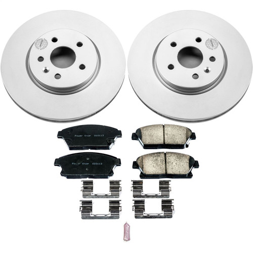 PowerStop CRK6996 - Power Stop 15-16 Chevrolet Trax Front Z17 Evolution Geomet Coated Brake Kit