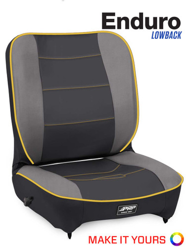 PRP Seats A13021245 - PRP Enduro Low Back Reclining/Extra Wide Suspension Seat (Passenger Side)