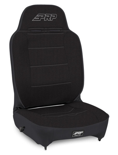 PRP Seats A13011045-50 - Enduro High Back Reclining Suspension Seat Passenger Side All Black