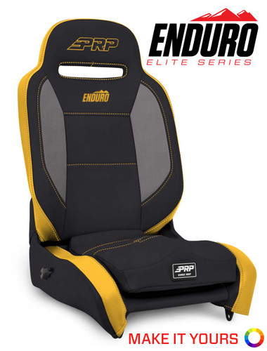 PRP Seats A31021044 - PRP Enduro Elite Reclining/Extra Wide Suspension Seat (Driver Side)