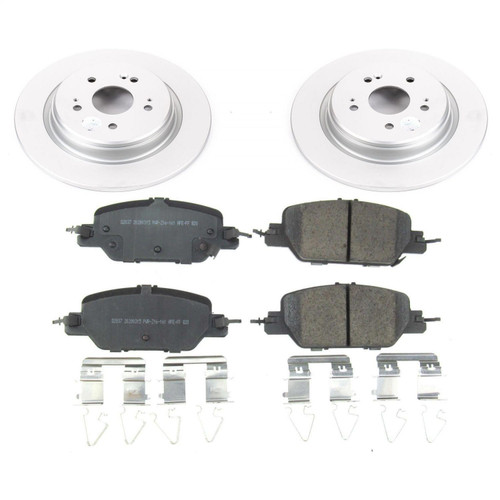 PowerStop CRK7528 - Power Stop 17-18 Honda CR-V Rear Z17 Evolution Geomet Coated Brake Kit