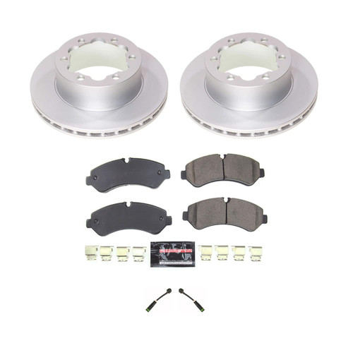 PowerStop CRK8450 - Power Stop 2019 Mercedes-Benz Sprinter 4500 Front and Rear Z23 Coated Brake Kit PowerStop CRK8450 - Power Stop 2019 Mercedes-Benz Sprinter 4500 Front and Rear Z23 Coated Brake Kit