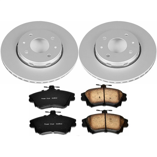 PowerStop CRK911 - Power Stop 00-04 Volvo S40 Front Z23 Evolution Sport Coated Brake Kit