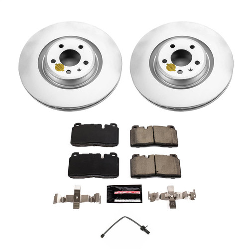 PowerStop CRK9025 - Power Stop 13-15 Audi Q5 Front Z23 Coated Brake Kit
