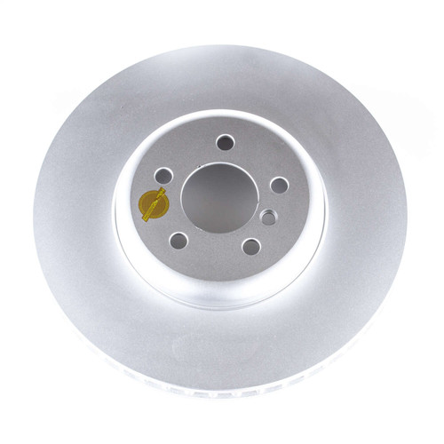PowerStop EBR1220EVC - Power Stop 10-15 BMW 550i GT Front Left Evolution High Carbon Geomet Coated Rotor