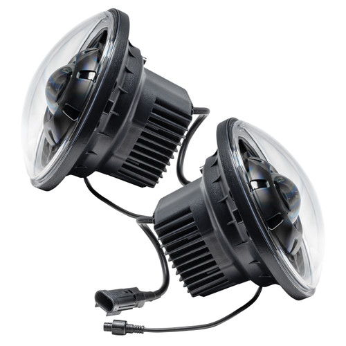 ORACLE Lighting 5876-001 - Oculus 7in Bi-LED Projector Headlights for Jeep Wrangler JK - 6000K