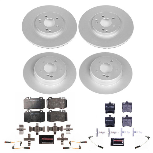 PowerStop ESK2791 - Power Stop 2004 Mercedes-Benz C230 Front & Rear Euro-Stop Brake Kit PowerStop ESK2791 - Power Stop 2004 Mercedes-Benz C230 Front & Rear Euro-Stop Brake Kit