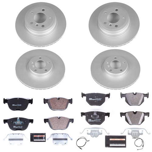 PowerStop ESK6062 - Power Stop 10-13 BMW X5 Front & Rear Euro-Stop Brake Kit PowerStop ESK6062 - Power Stop 10-13 BMW X5 Front & Rear Euro-Stop Brake Kit