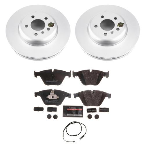 PowerStop ESK6020 - Power Stop 14-16 BMW 535d Front Euro-Stop Brake Kit