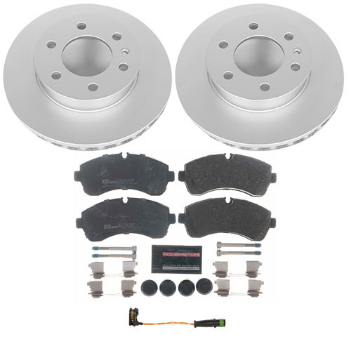 PowerStop ESK6234 - Power Stop 07-09 Dodge Sprinter 3500 Front Euro-Stop Brake Kit