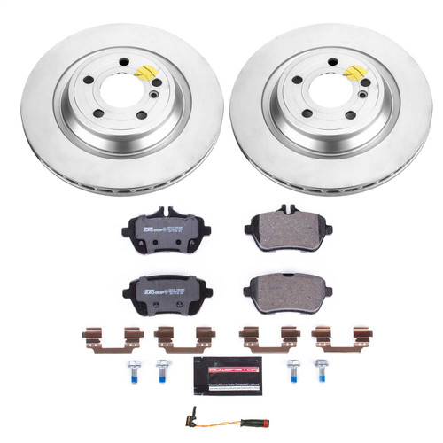 PowerStop ESK6904 - Power Stop 15-16 Mercedes-Benz SL400 Rear Euro-Stop Brake Kit